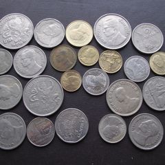 A Lot of 125 grams of coins from Thailand