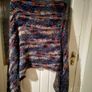 Shein knit,  fuzzy light weight  poncho. Image 3