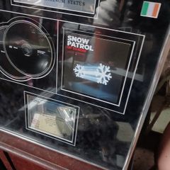snow patrol platinum award