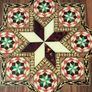 Taracea Spanish Wooden Inlaid Tray Image 2