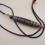 Vintage 5 Eyes Himalayan Tibetan Agate Dzi Bead Amulet Image 10