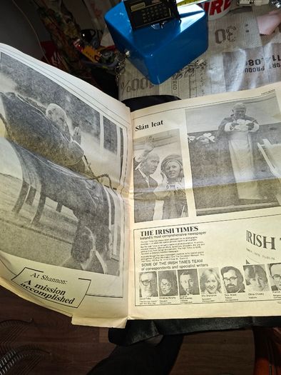The Irish Times Newspaper Pope John Paul II in Ireland, covering his historic 1979 pastoral visit, Postage Available or Collection
