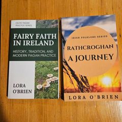 2 X Lora O'brien Books. I X Fairy Faith In Ireland. 2 X Rathcroghan A Journey.  Irish Folklore. First Edition Paperback In Very Good Condition.  See Photos For Same.