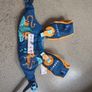Adjustable Swimming Armbands and Belt Set from Decathlon, featuring a blue and orange tiger design. For children weighing 15 to 30 kg Image 4