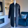 Black Long Coat from Inco Boutique. Size UK 8 / EU 36 Image 9