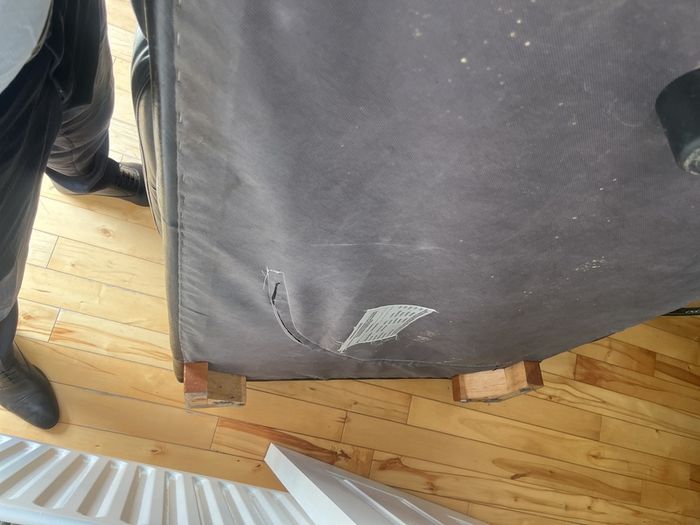3 seat leather couch to take away