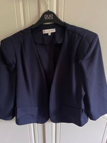 Marc Angelo Navy Short Jacket