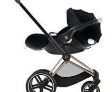 Cybex priam pram, footmuff, carseat , newborn insert and isofix