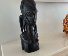 Hardwood African Ornament.