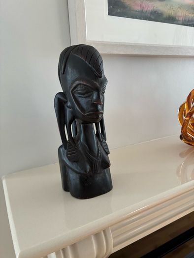 Hardwood African Ornament.