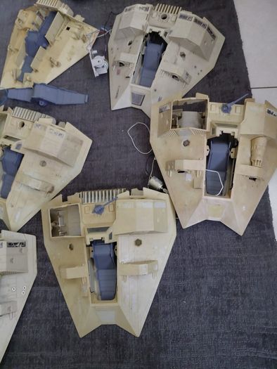 Vintage Original Star Wars toy parts massive lot