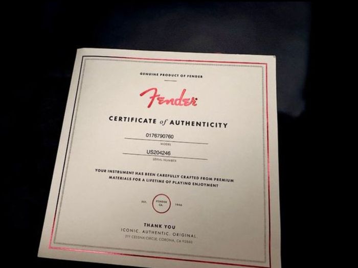 Fender Uptown Stratocaster - Limited Edition