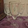 Set of 6 1960's Irish Coffee Recipe Stemmed Glasses Image 2