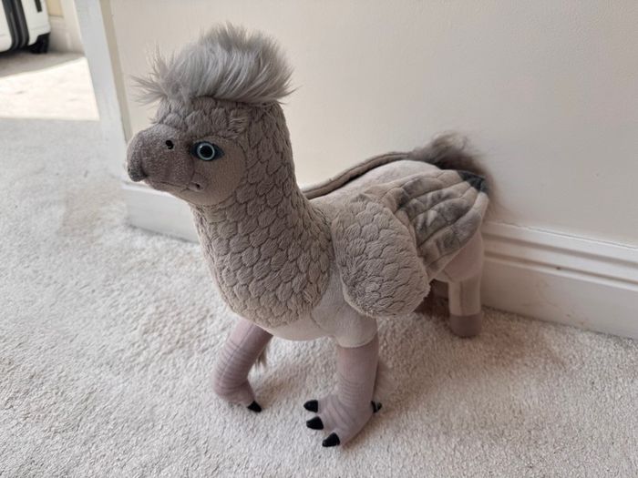 Buckbeak Hippogriff Plush Harry Potter Noble Collection Plush approx. 30 cm. Used Please see photos