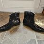Ankle cowboy style boots Image 3