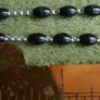 Vintage Handmade Black Wood Rosary Image 8