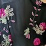 Coast black silk embroidered top UK 12 Image 4