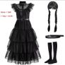 Black Wednesday girls costume with accessories Image 5