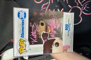 Funko pop monsters inc Boo signed