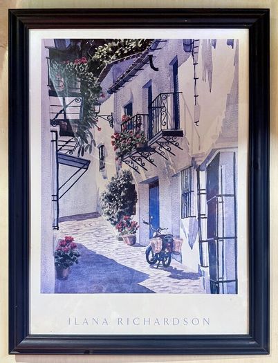 3 Framed Ilana Richardson Mediterranean Art Prints