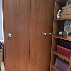 Triple Door Teak Wardrobe