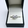 Brand New 9ct White Gold Dress Ring Image 2