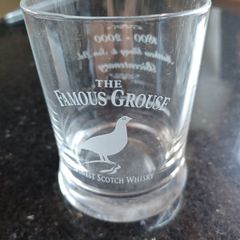 Famous Grouse Whisky Glass
