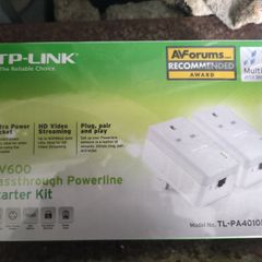 TPLink AV600 Power line adapter / WiFi extender