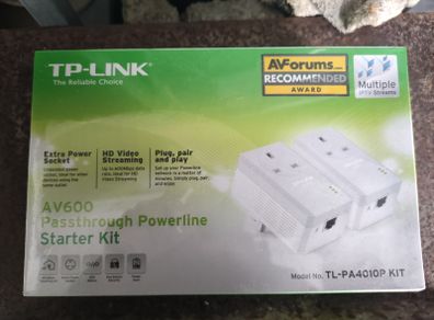 TPLink AV600 Power line adapter / WiFi extender