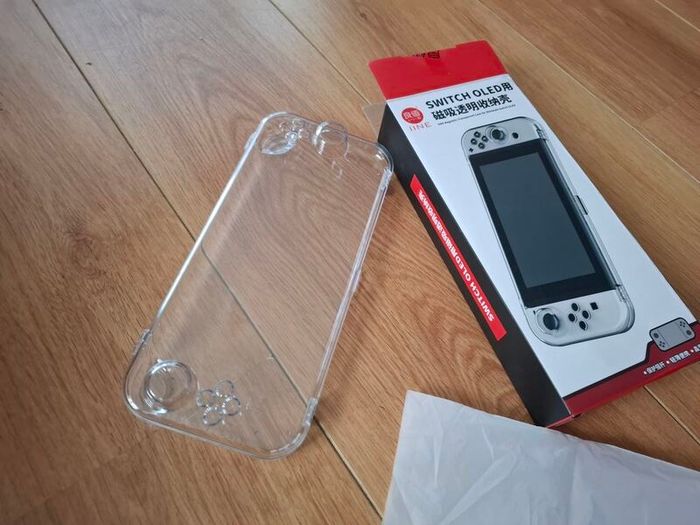 IINE Magnetic Transparent Case for Nintendo Switch OLED