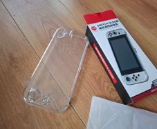 IINE Magnetic Transparent Case for Nintendo Switch OLED