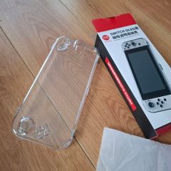 IINE Magnetic Transparent Case for Nintendo Switch OLED