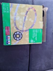 10m LED rope light on a roll. Christmas lights