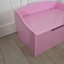 Pink Wooden Toy Box Image 7
