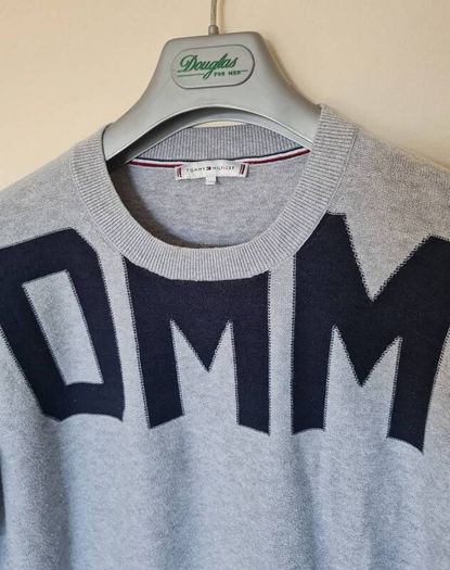 Tommy hilfiger Vivie crew neck jumper Size xs grey ptp 23" in excellent condition