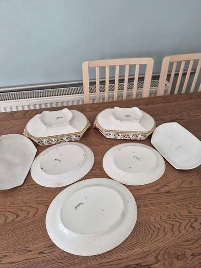Sampson Hancock Victorian Tureens and serving platter