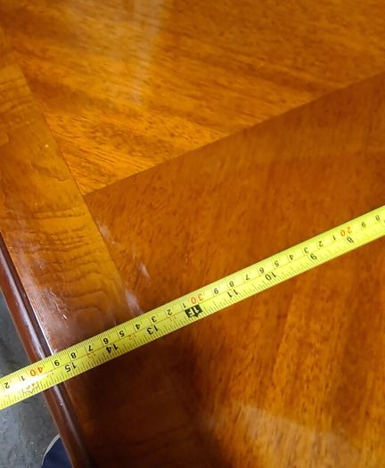 Vintage Wooden Console Table / Side Table with Carved Details