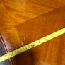 Vintage Wooden Console Table / Side Table with Carved Details Image 8