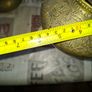 Rare Antique Brass or Bronze Hand Engraved Holy Water Vessel or Vase. around 19th Century. Great Antique Decor for Collector or your home Image 8