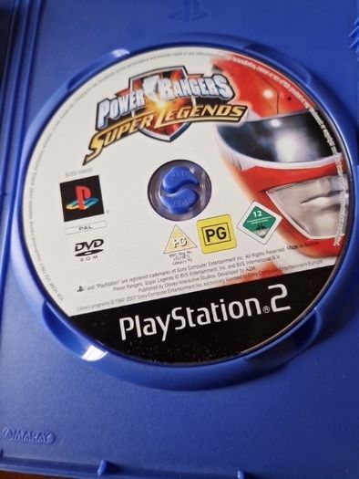 Powers Rangers Super Legends PlayStation2 Ps2 games Original