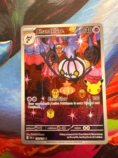 30th celebration Chandelure 137/126