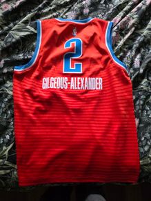 Brand new Oaklahoma Gilgeous Alexander basketball jersey