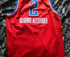 Brand new Oaklahoma Gilgeous Alexander basketball jersey