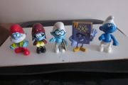 Burger King Smurfs  Figures X5
