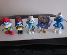 Burger King Smurfs  Figures X5