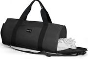 35L Sports Duffle Bag with Shoes Compartment, Lightweight Sports Gym Duffle Bag with Multi-Pockets for Sports, Fitness, Camping, Weekend and Swimming