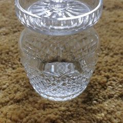 Waterford crystal honey pot