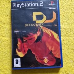 Dj Decks & Fx House edition PlayStation2 ps2 games Original