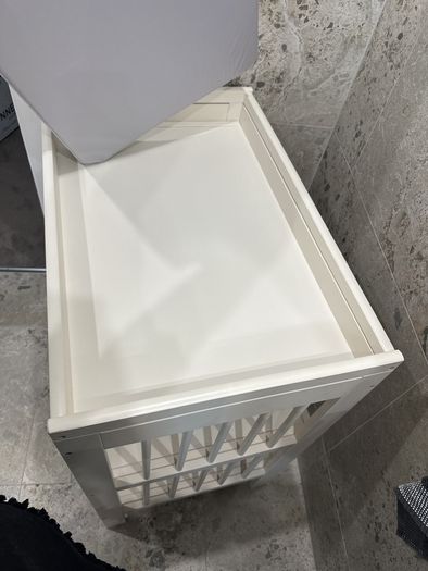 Ikea baby changing table and mattress