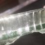 Large green glass art deco tray Image 3